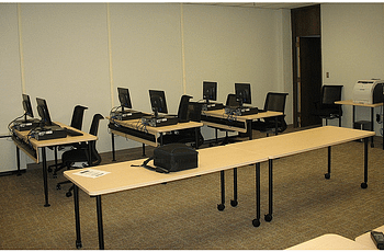 image of computer training classroom