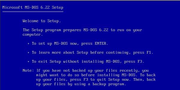 Image of DOS Operating System