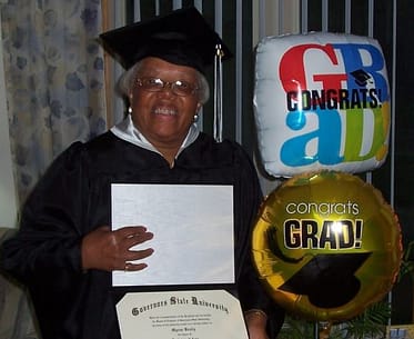 M Brady Graduated From College at Age 79