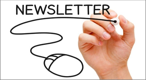 Newsletter Drawing with Mouse