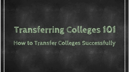 Transferring Colleges 101