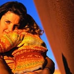 Mom Holding her Child