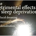 Image of A sleep deprivation diagram
