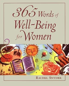 365 Words of Well-Being for Women by Rachel Snyder