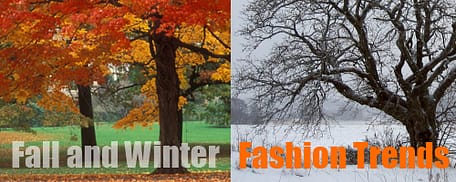 Fall and Winter Fashion Trends