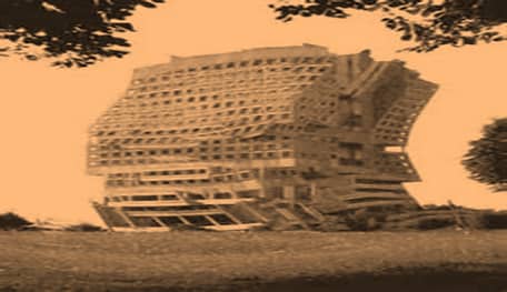 Image of falling building - Building a Business