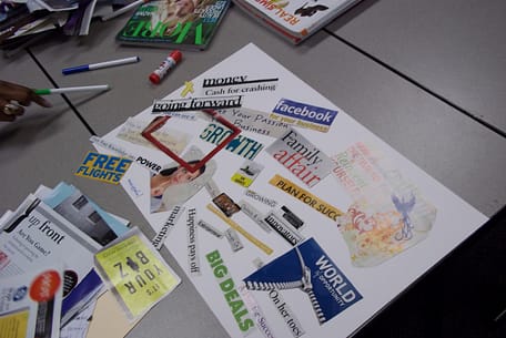 Image of a Vision board
