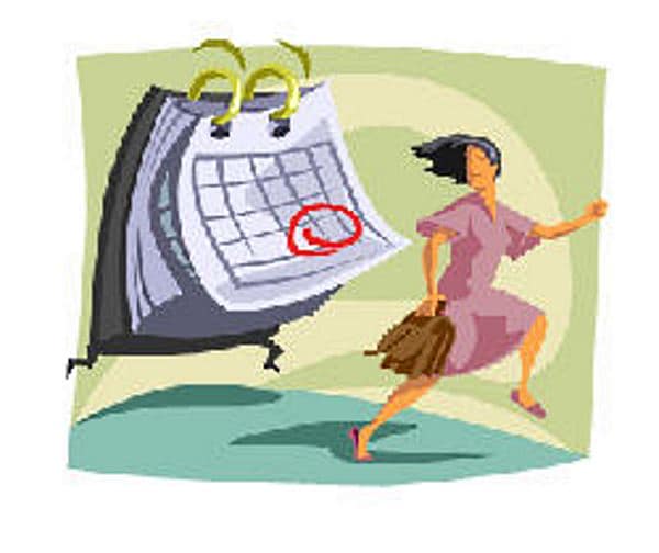 running-from-calendar