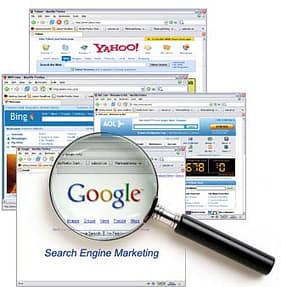 using search engines