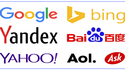 List of Major Search Engines
