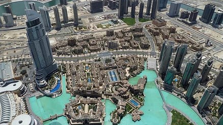 View from Burj Khalifa