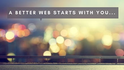 WordPress: A Better Web Starts with You!