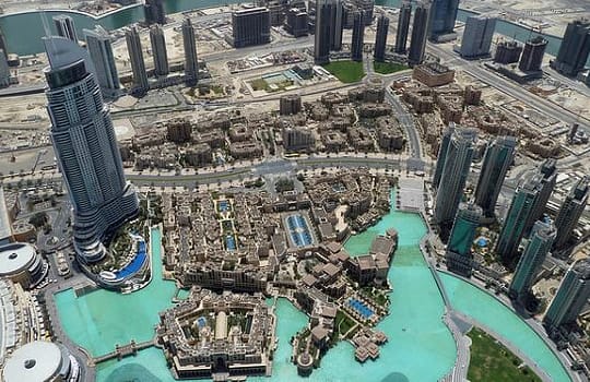 View from Burj Khalifa