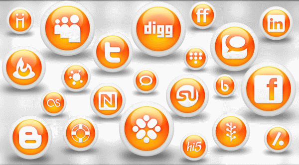 Social media icons