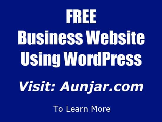 Free WordPress Installation
