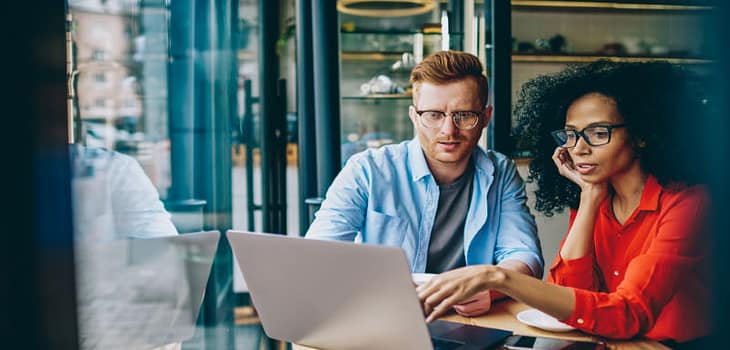 Two Owners Meet to discuss Business Website Changes