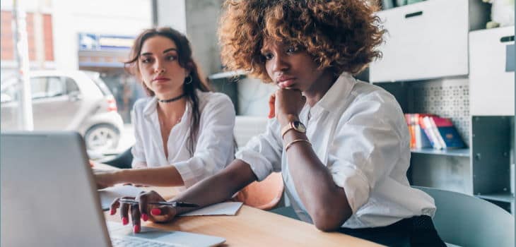 Two Young Women of Creative Team
