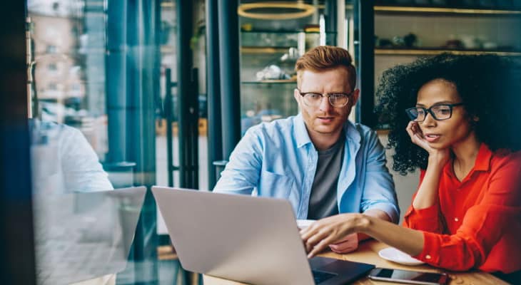 Two Owners Meet to discuss Business Website Changes