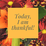 Today I Am Thankful
