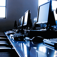 Computers on a Desk