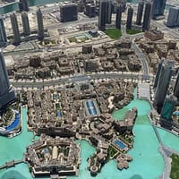 View from Burj Khalifa