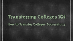 Transferring Colleges 101