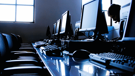 Computers on a Desk