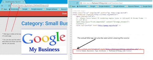 Meta Data Title Tag