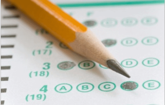 Standardized Test Form