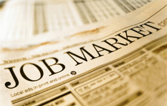 Image Job Market Section of Paper