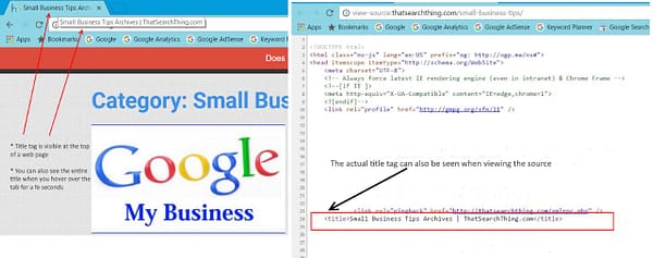 Meta Data Title Tag