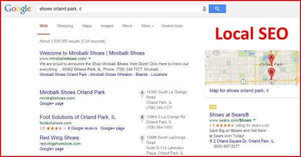 Local SEO or Local Search Listings