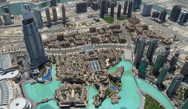 View from Burj Khalifa