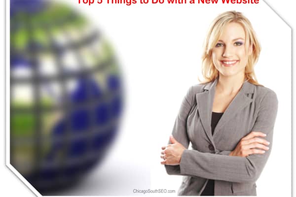 What to do with New website