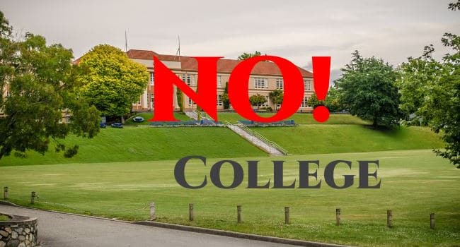 No to College
