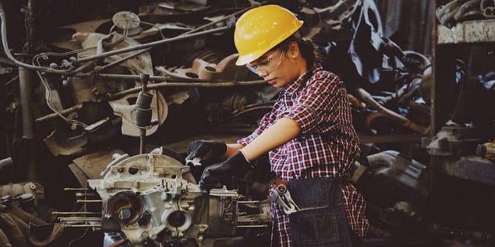 Construction Woman