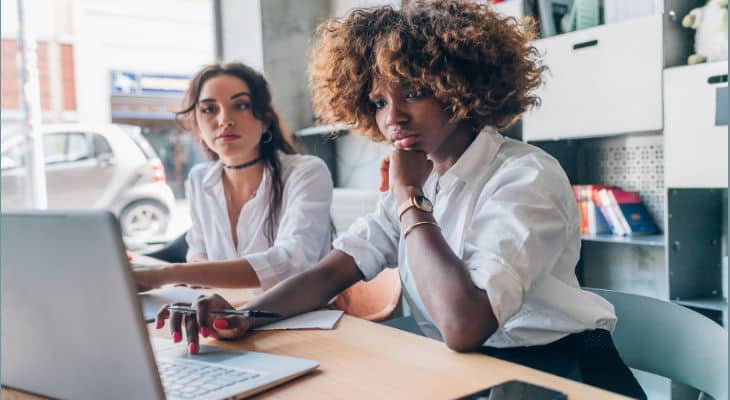 Two Young Women of Creative Team