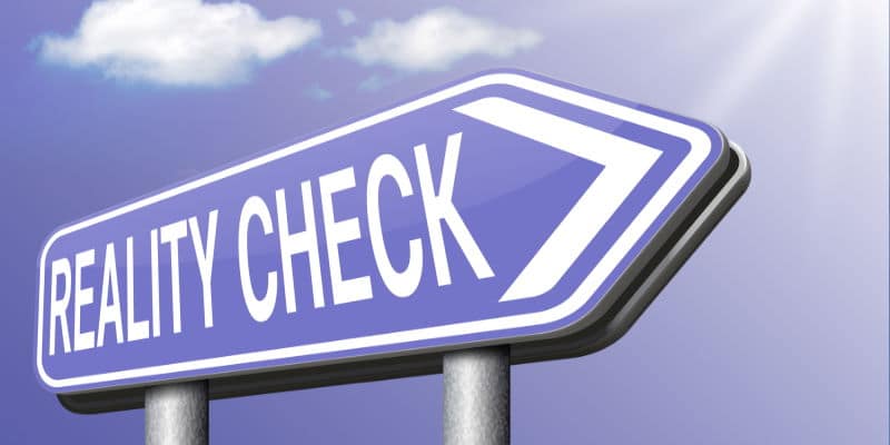 Reality Check Sign