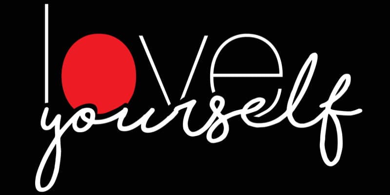 Love Yourself Slogan